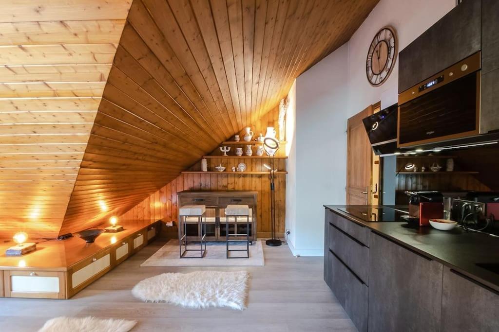 Bel Appartement Entier En Style Chalet A Σαμονί Εξωτερικό φωτογραφία