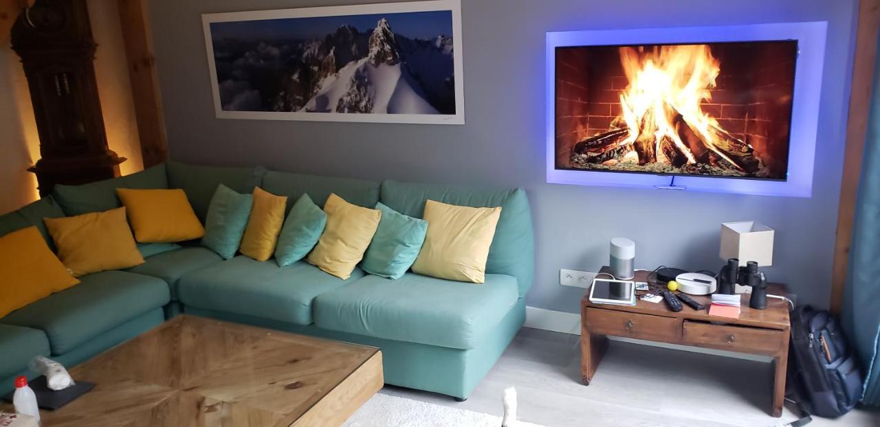 Bel Appartement Entier En Style Chalet A Σαμονί Εξωτερικό φωτογραφία